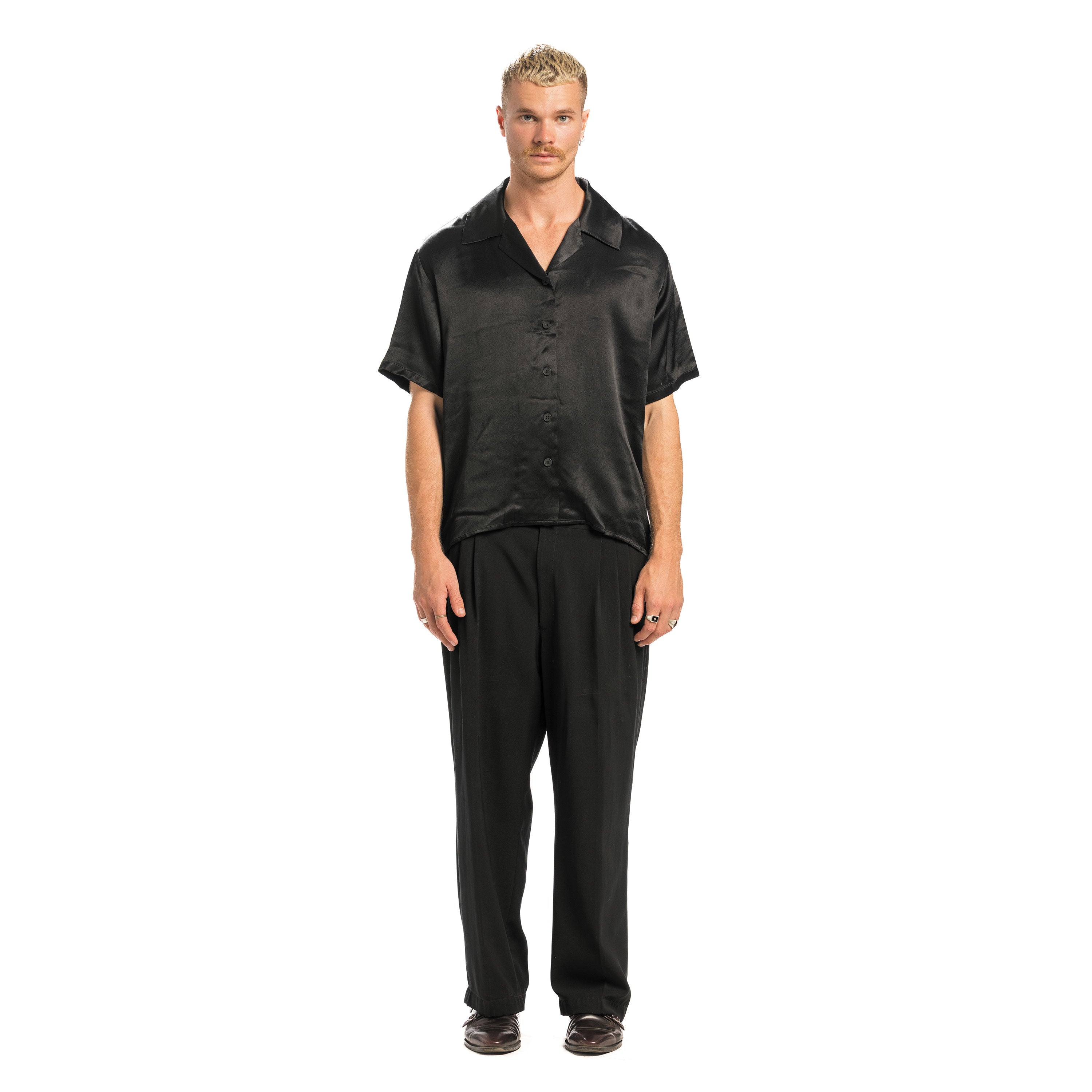 Rayon Button Down Shirt