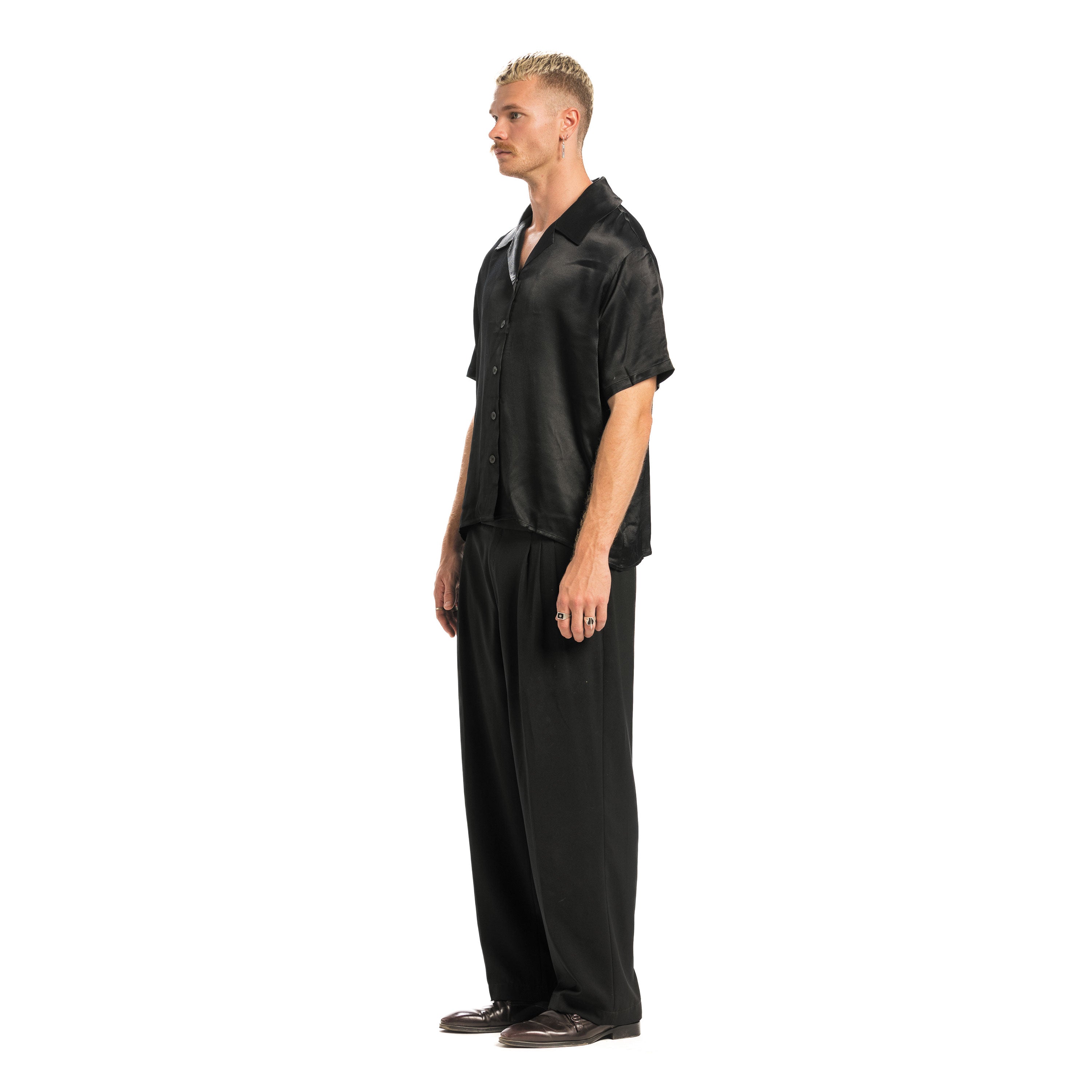 Rayon Button Down Shirt