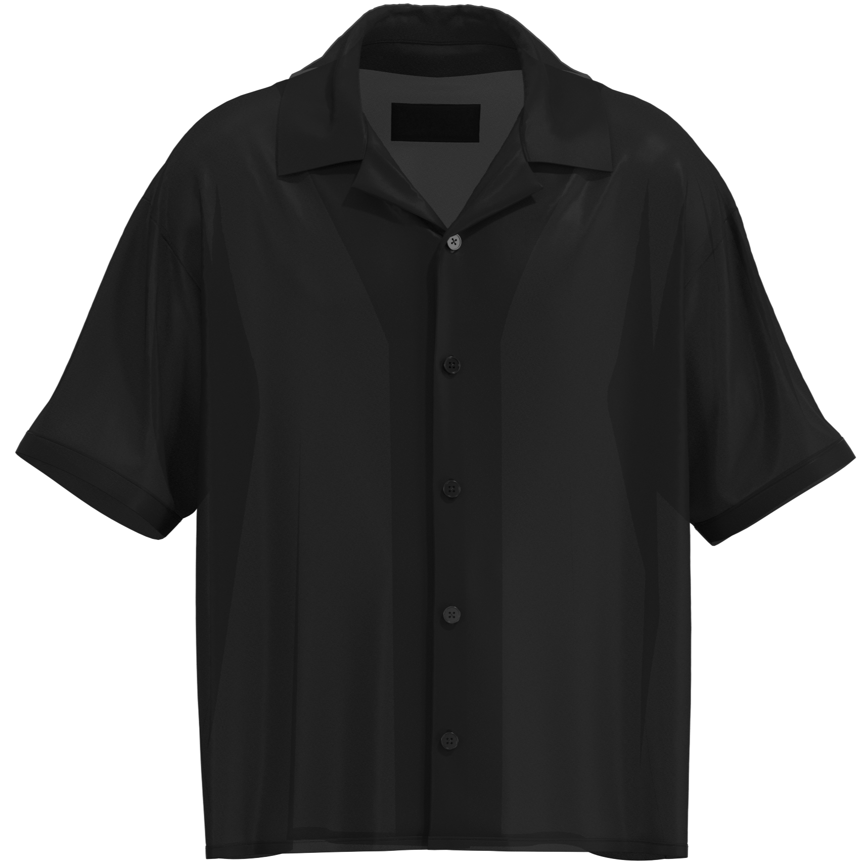 Rayon Button Down Shirt